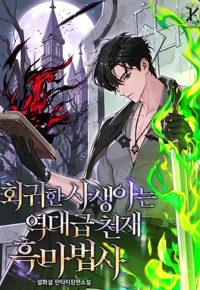 회귀한 사생아는 역대급 천재 흑마법사